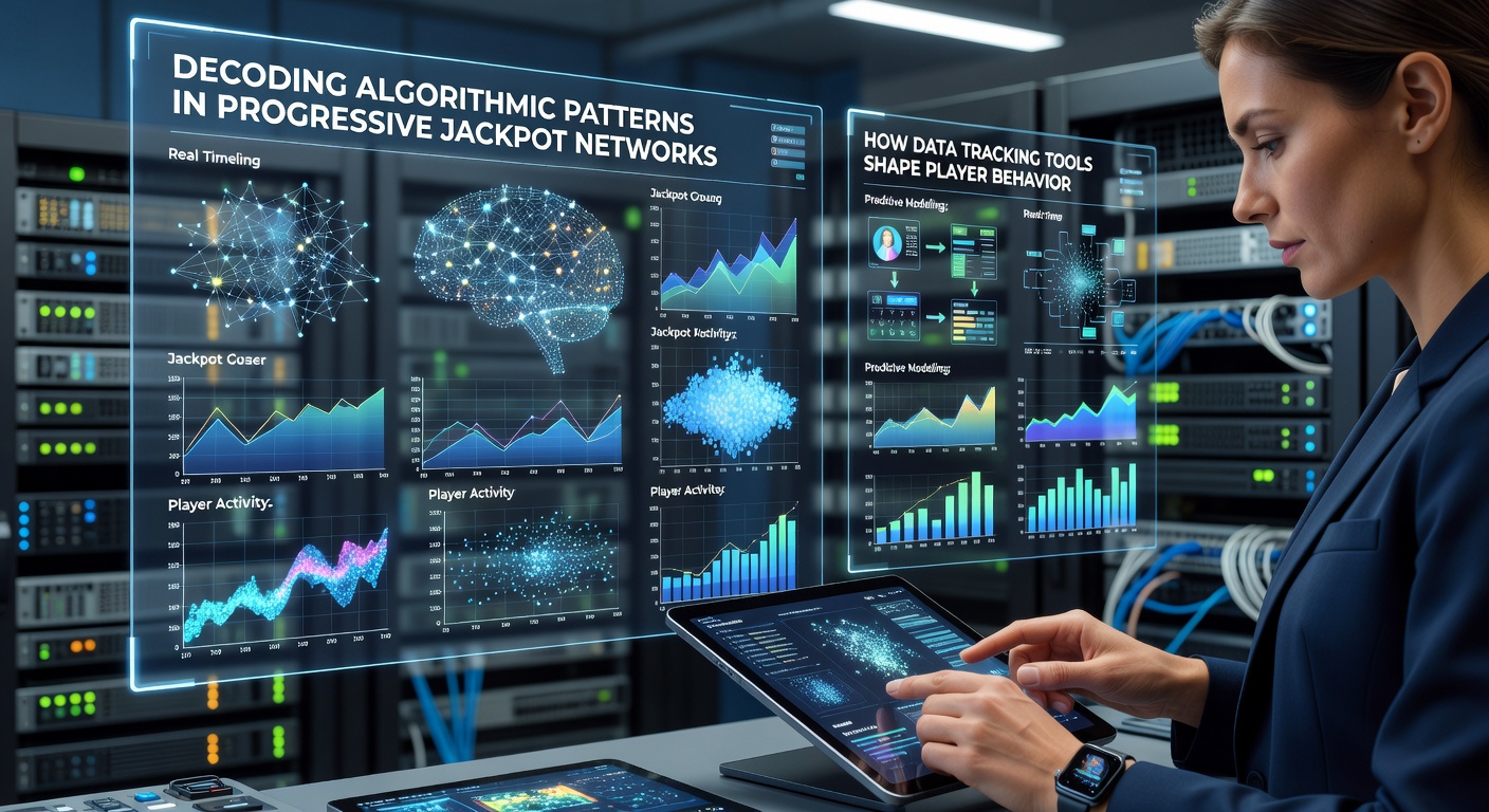 Mobile interface displaying progressive jackpot analytics and secure tracking dashboard